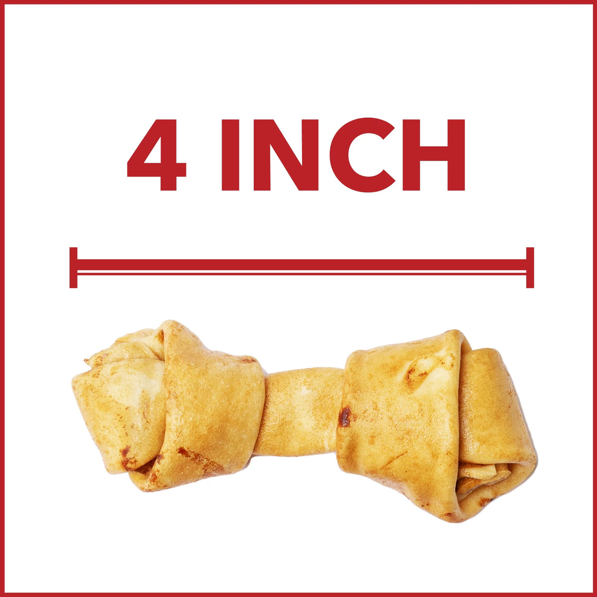Beefhide Bones Chicken Flavored 6", 12 Count P817