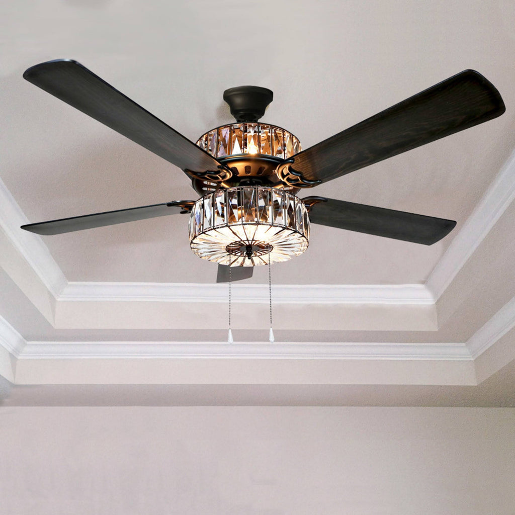 52x22 LED Ceiling Fan with Light F117