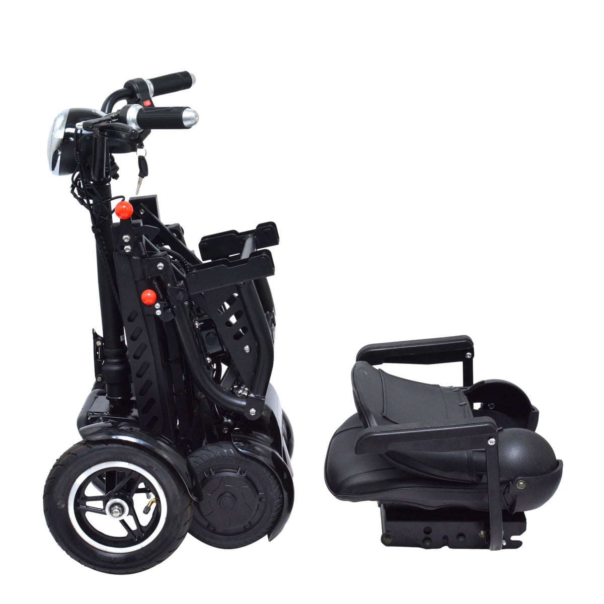 Compact Electric Scooter with Adjustable Seat and Padded Armrests R787