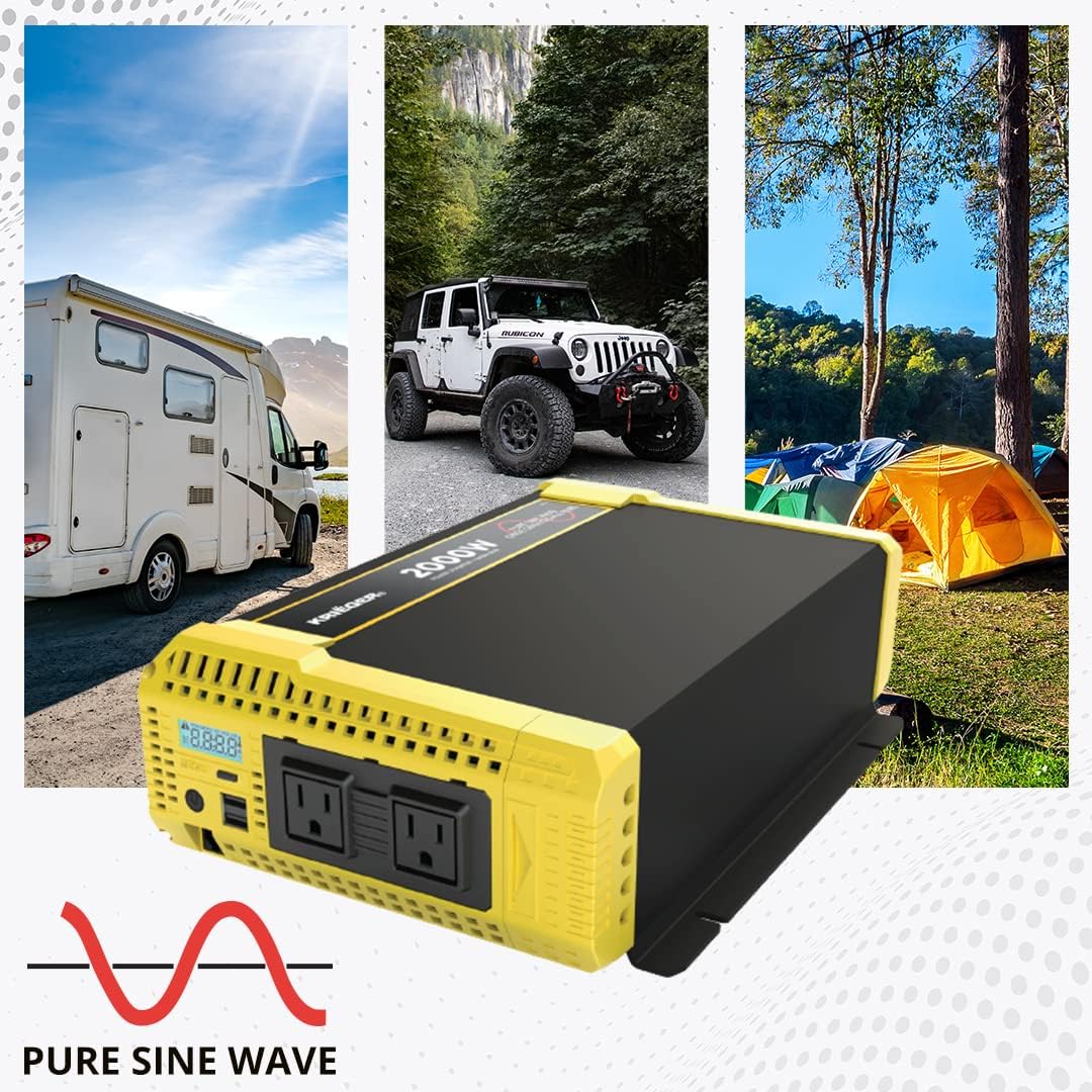 2000 Watt 12V Pure Sine Power Inverter I769234