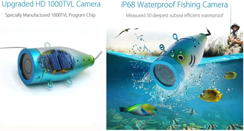 Underwater Fishing Camera with 7" LCD Monitor and 15m Cable T920