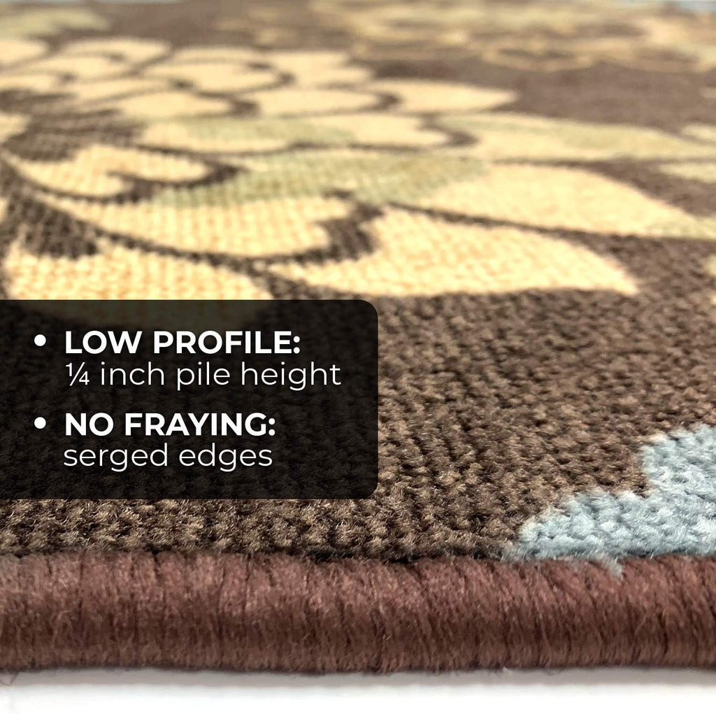 Skid-Resistant Carpet Runner 6 Feet X 26 Inches Z6277