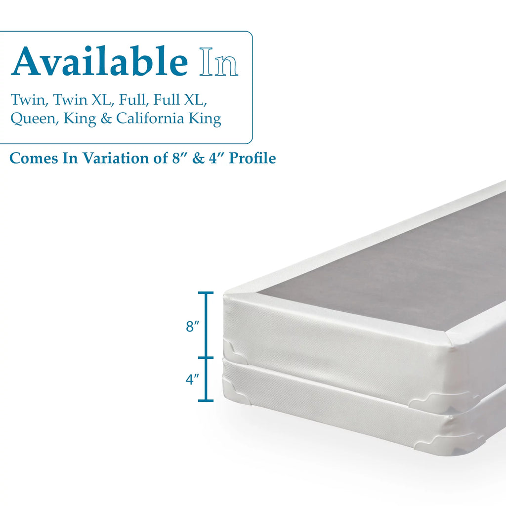 8” Split Fully Assembled Box Spring for Mattress, Queen P1572