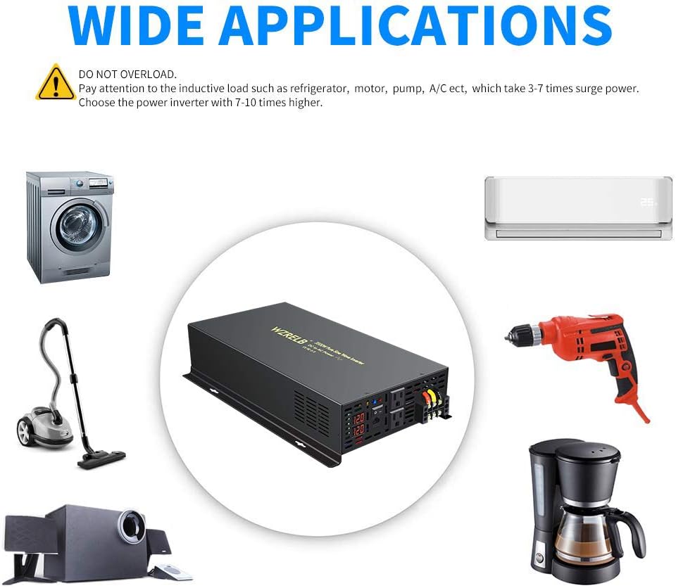 Pure Sine Wave 3500W Power Inverter R5026