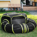 Outdoor Cat Enclosures Playground with Claw Proof Tunnel and Floor V944