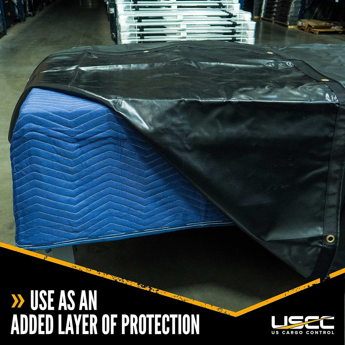 Blue Polyester Moving Blankets 12 Pack B945