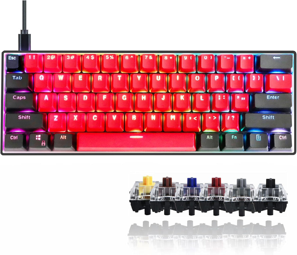 60% Hot Swappable RGB Mechanical Keyboard U169