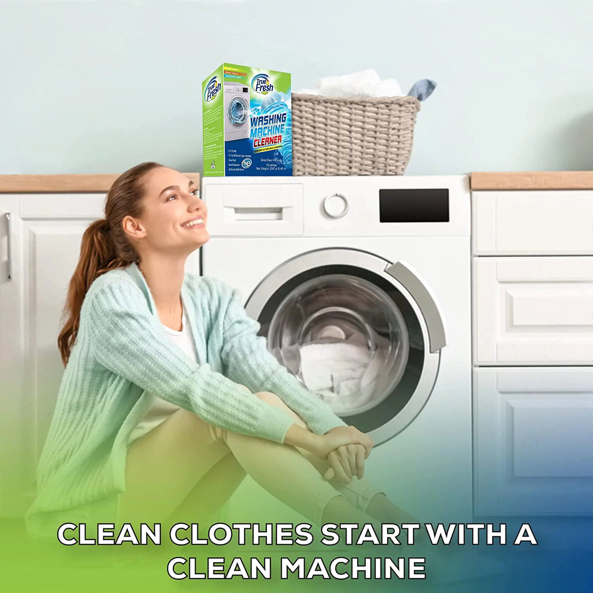 15 Count Washing Machine Cleaner Tablets Z47157