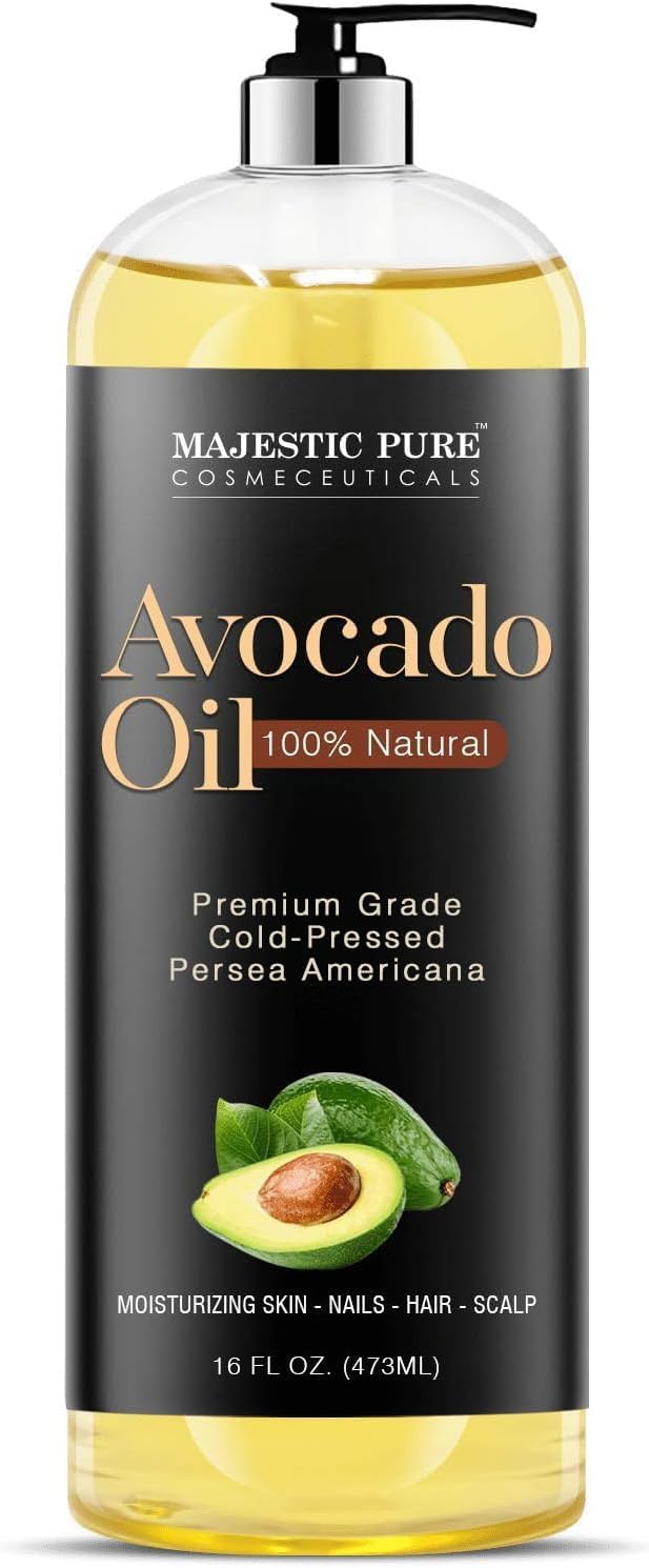 100% Pure Cold-Pressed Avocado Oil, 16 fl oz S5517