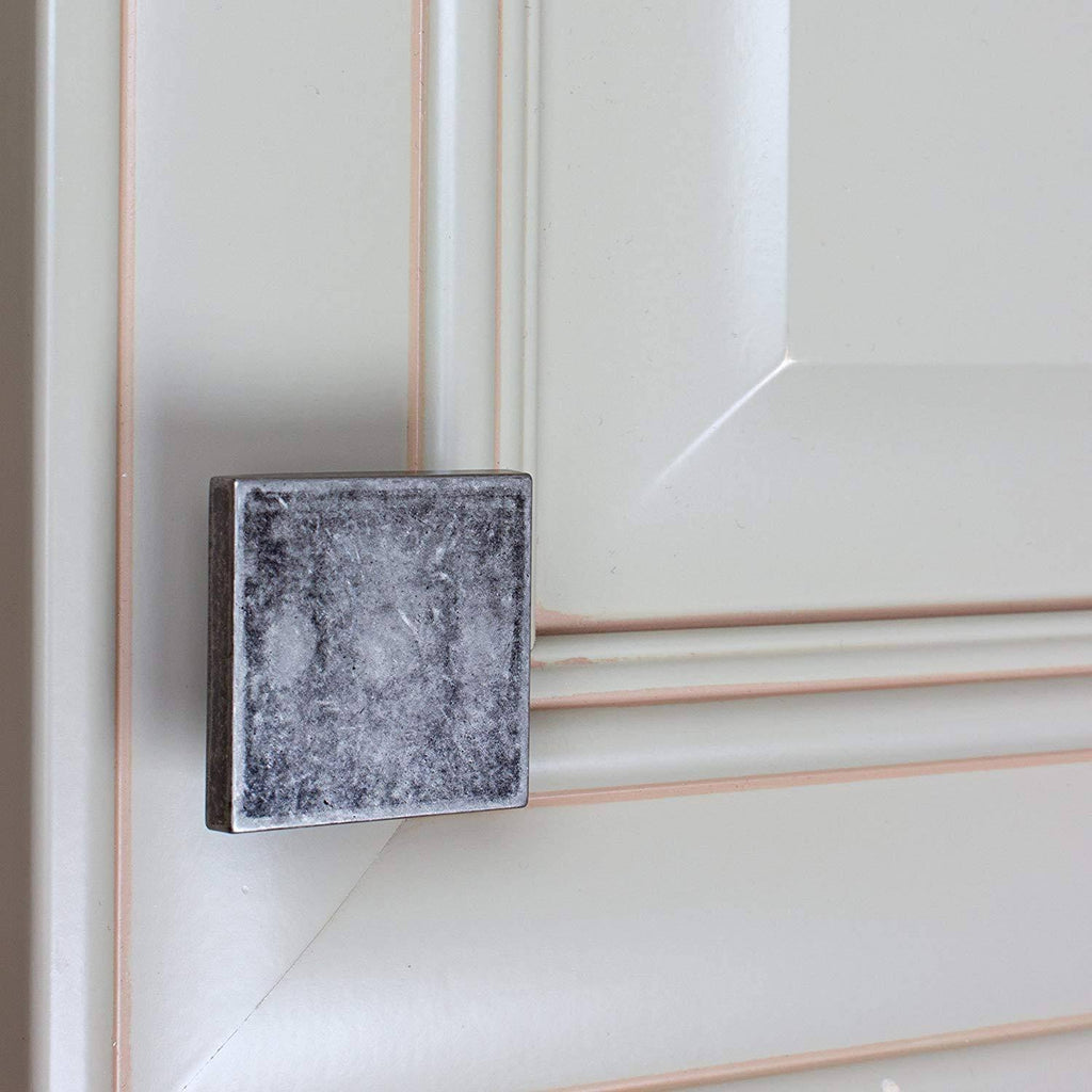 Matte Black Square Cabinet Knobs (Pack of 25) N617