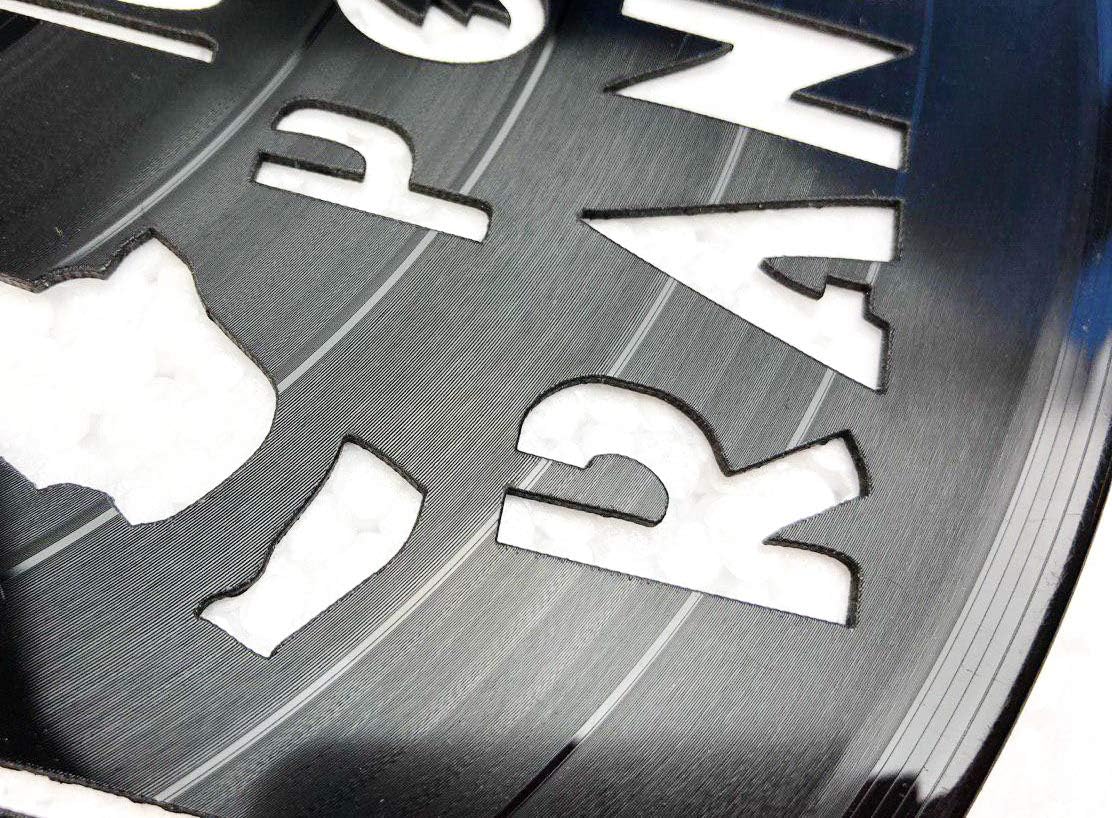 Vinyl Wall Clock S9157
