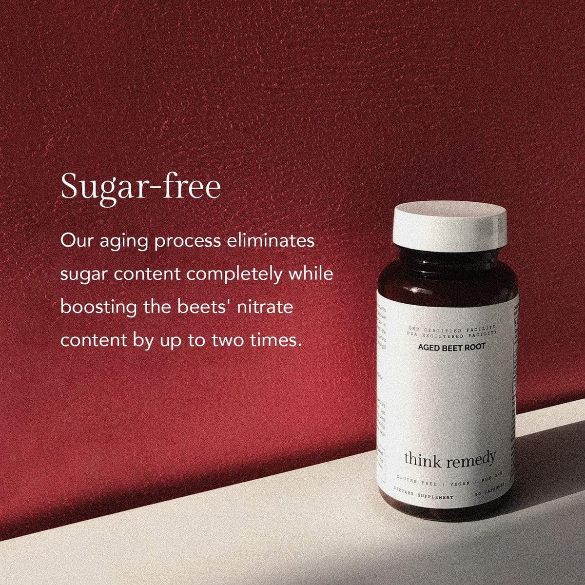 Organic Beet Root Capsules - 30 Capsules P650