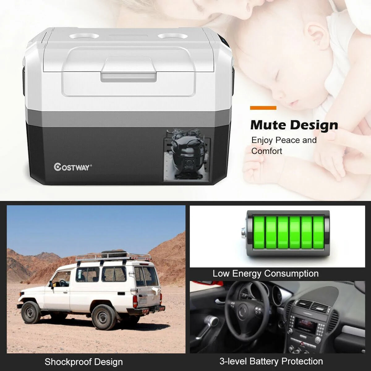48 Quart Portable Electric Cooler A292