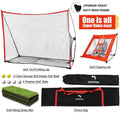 4 in 1 Golf Practice Set 10x7ft with Carry Bag V52697