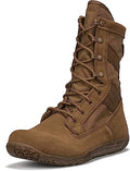 Coyote Brown Leather 8" Tactical Boots Q952