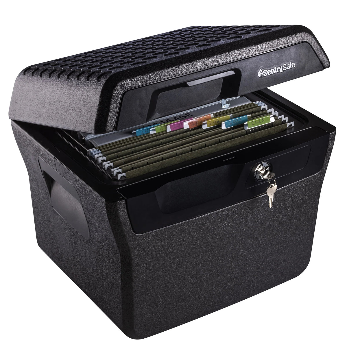 Fire-Resistant File Safe Box with Key Lock 0.66 Cu. ft. L360910