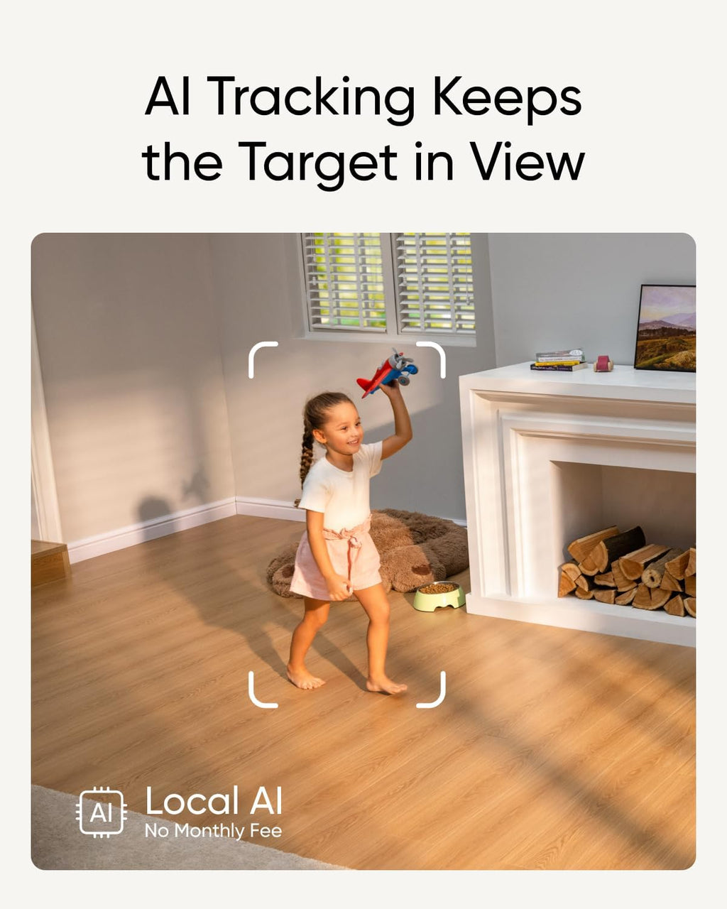 Wireless Outdoor Camera with 2K Resolution and Dual Cameras U95157