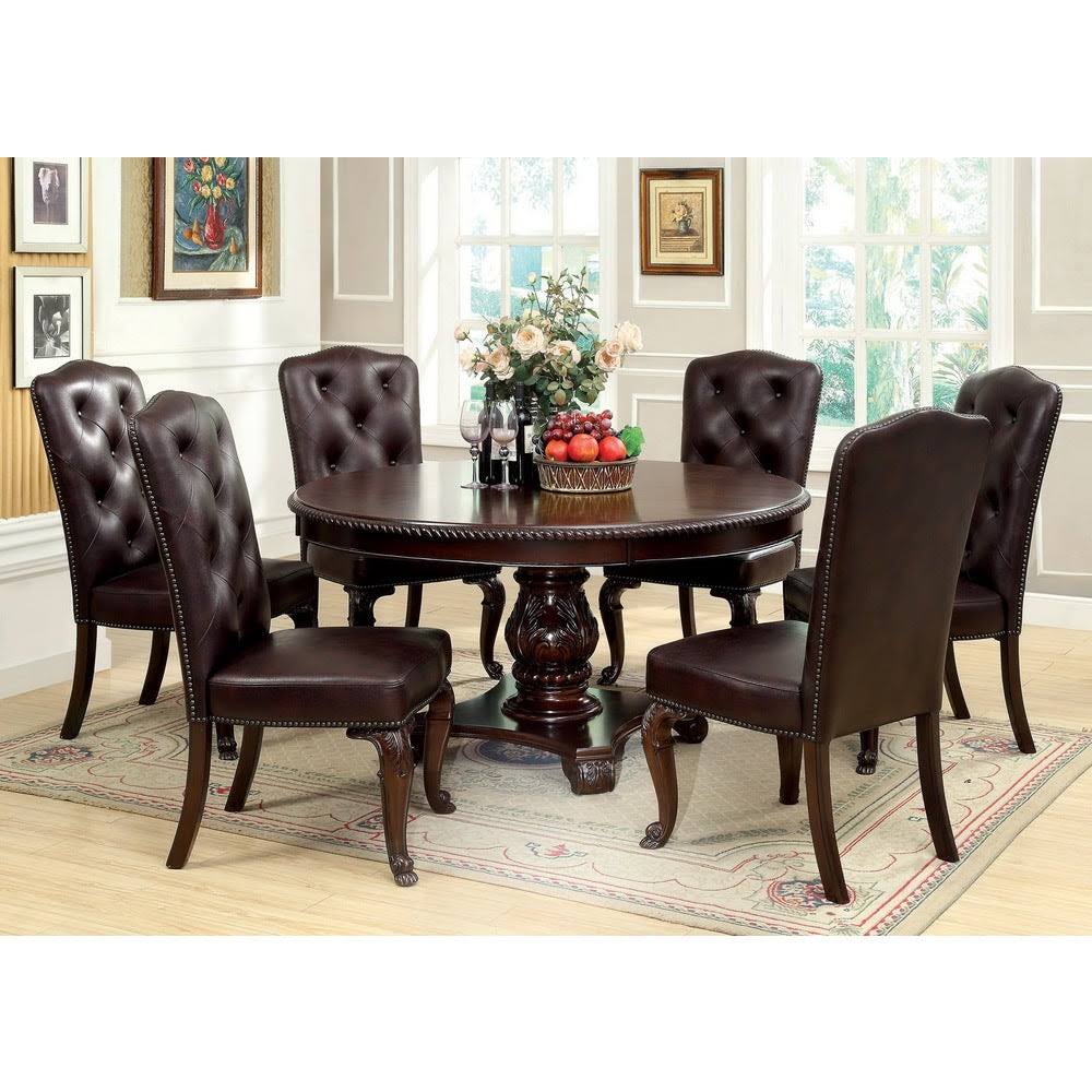 Cherry Dining Chairs Set of 2 K347