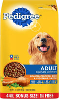Pedigree Adult Roasted Chicken, Rice & Vegetable Flavor Dry Dog Food 44 Pounds G9983