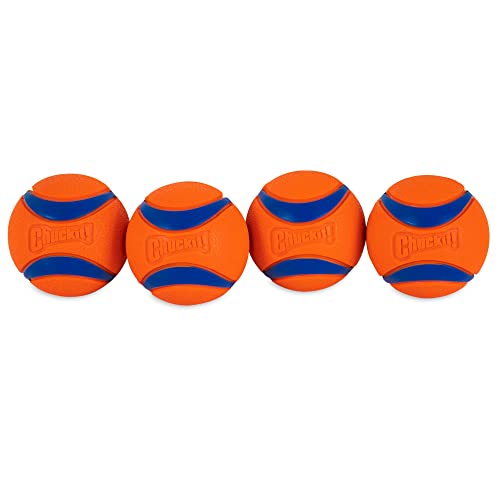 4 Pack Indestructible Rubber Dog Balls F293894