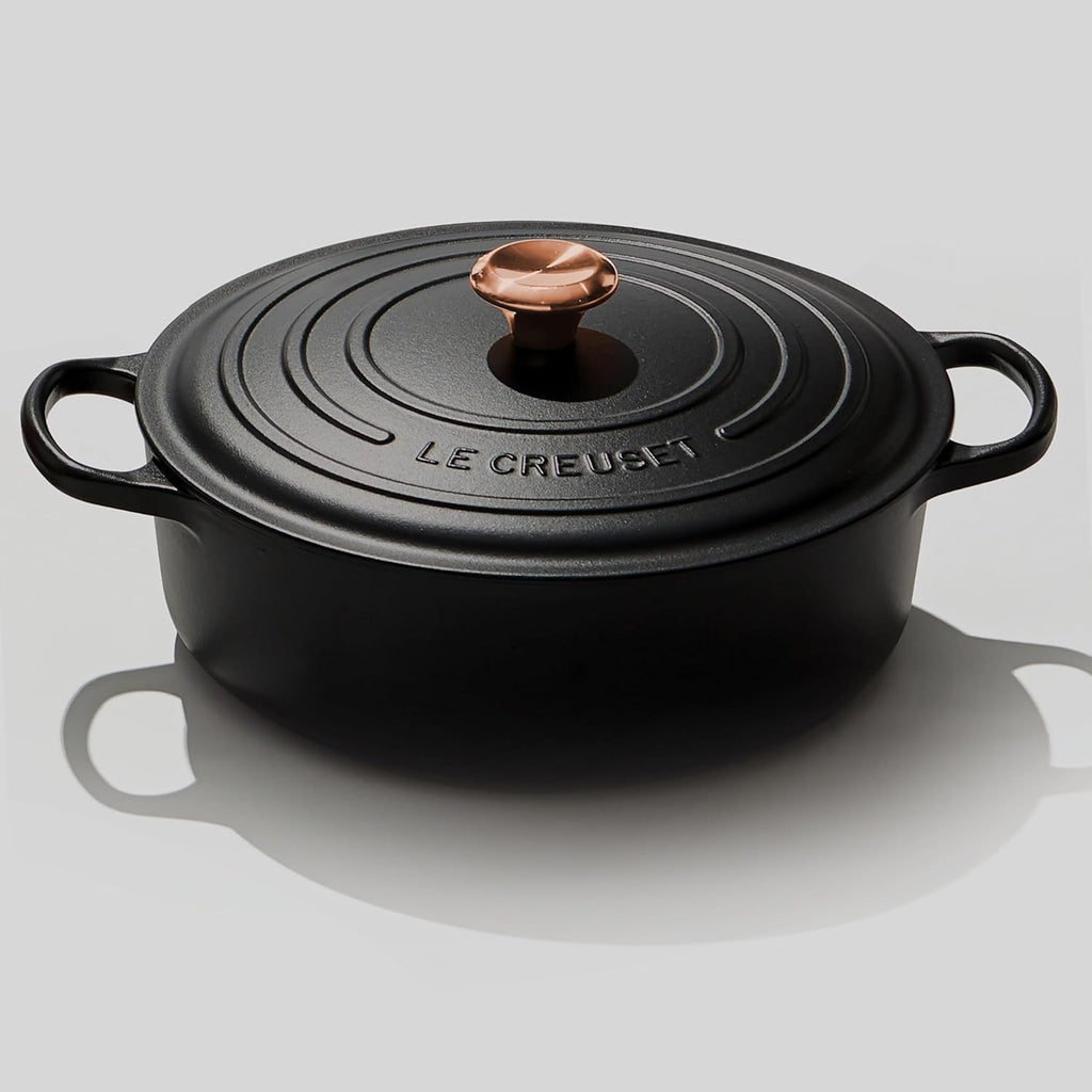 6.75-quart Round Wide Dutch Oven with Copper Knob T5355