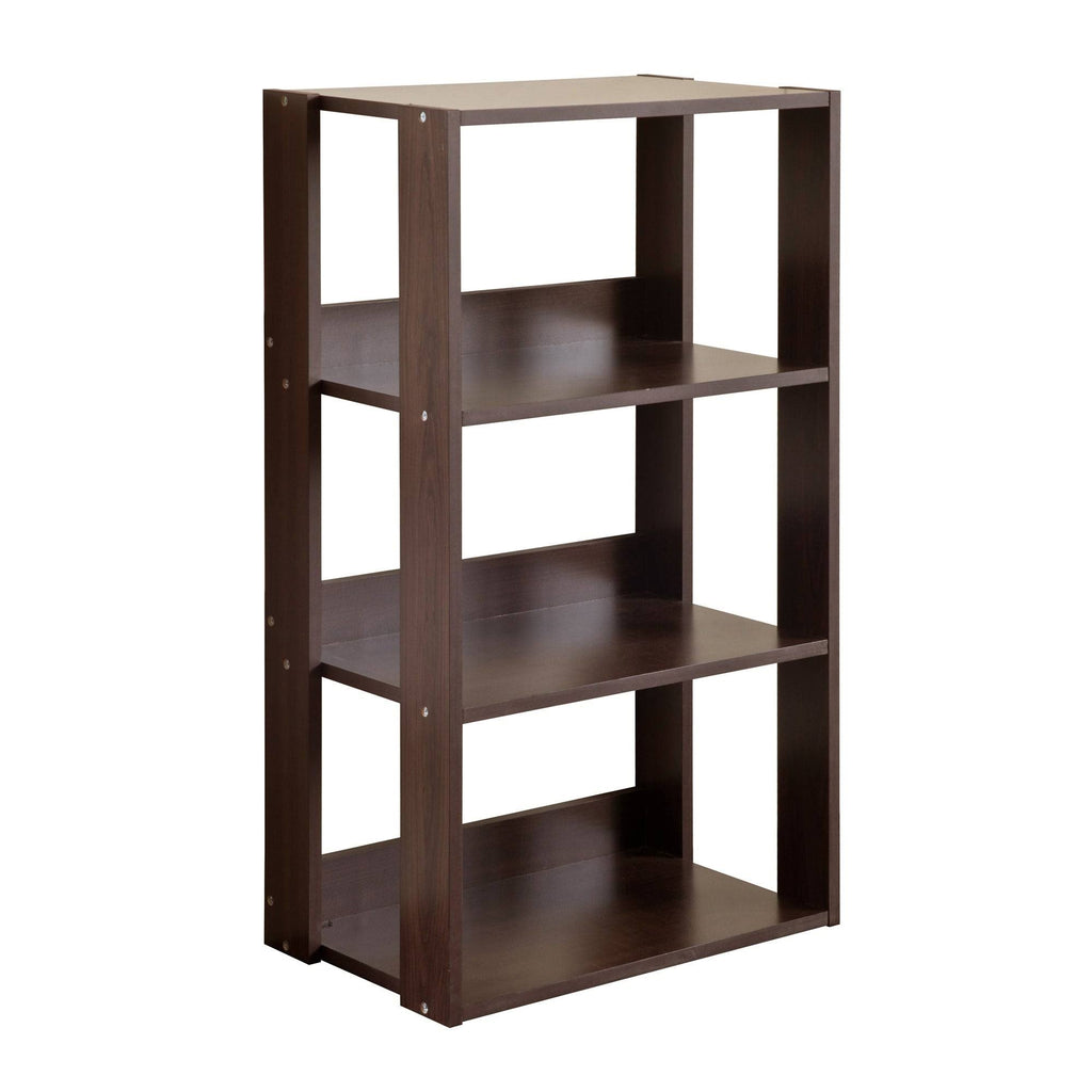 3-Shelf Bookcase Brown P5454