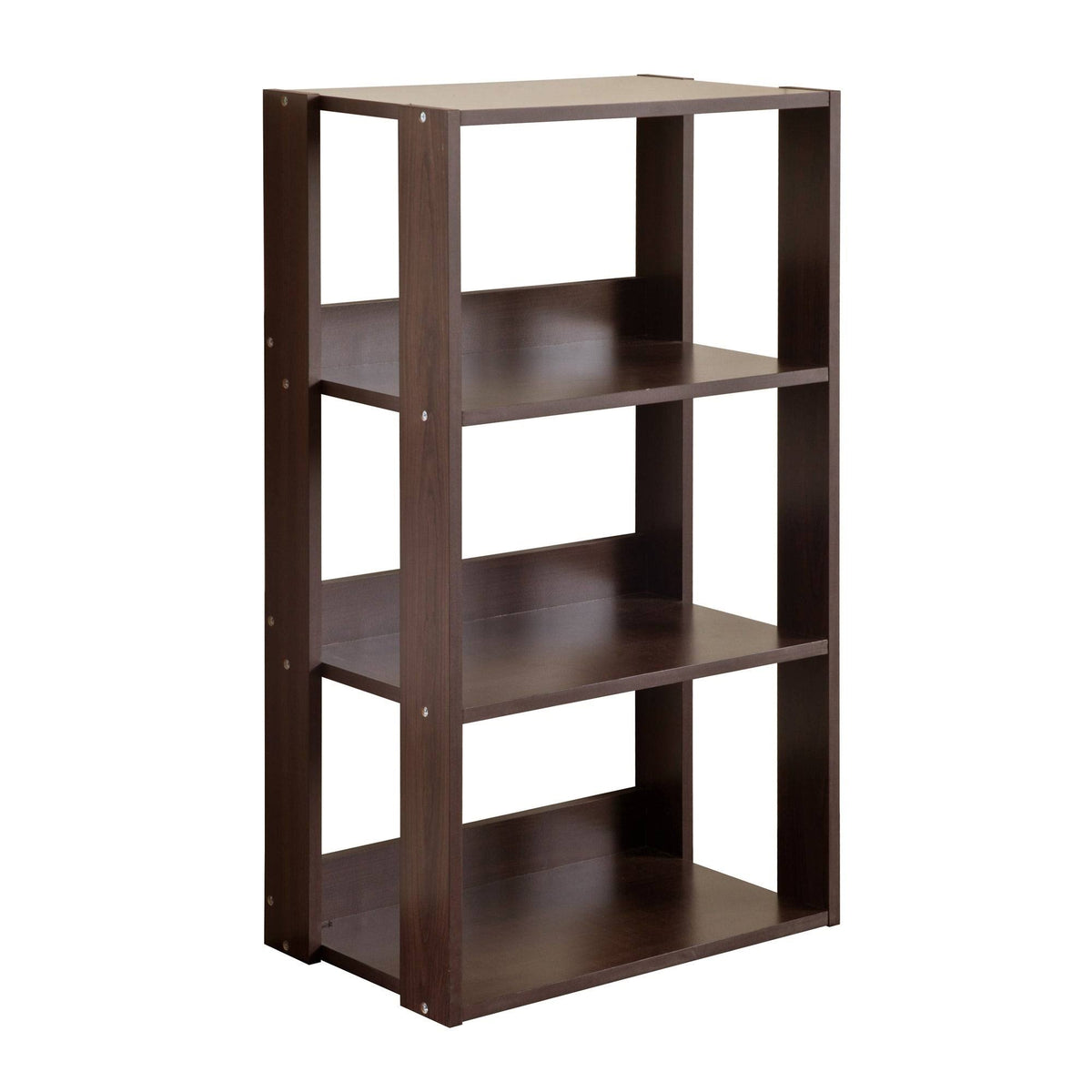 3-Shelf Bookcase Brown P5454