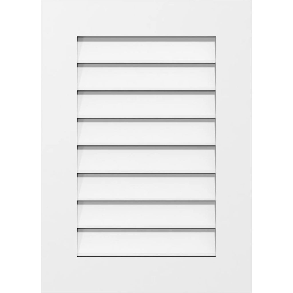 Vertical Surface Mount PVC Gable Vent I768797