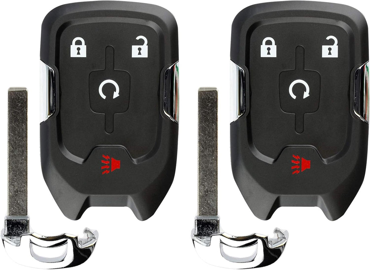 Keyless Entry Remote Start Car Key Fob Pack of 2 L30089