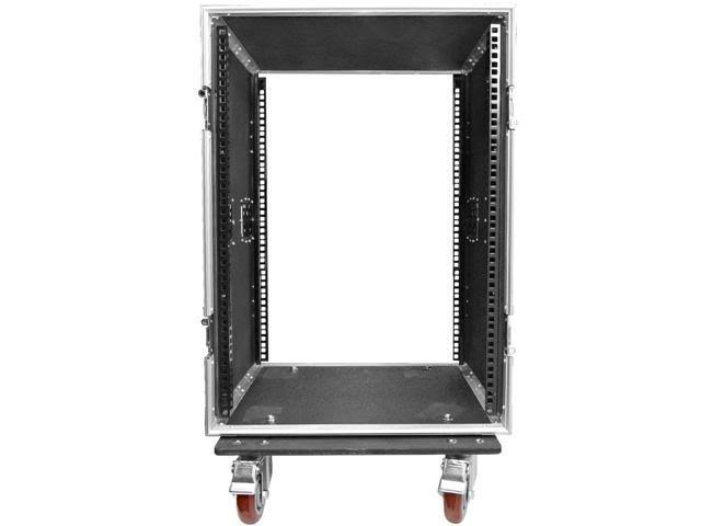 16 Space ATA Rack Case with 4 inch Casters M799065