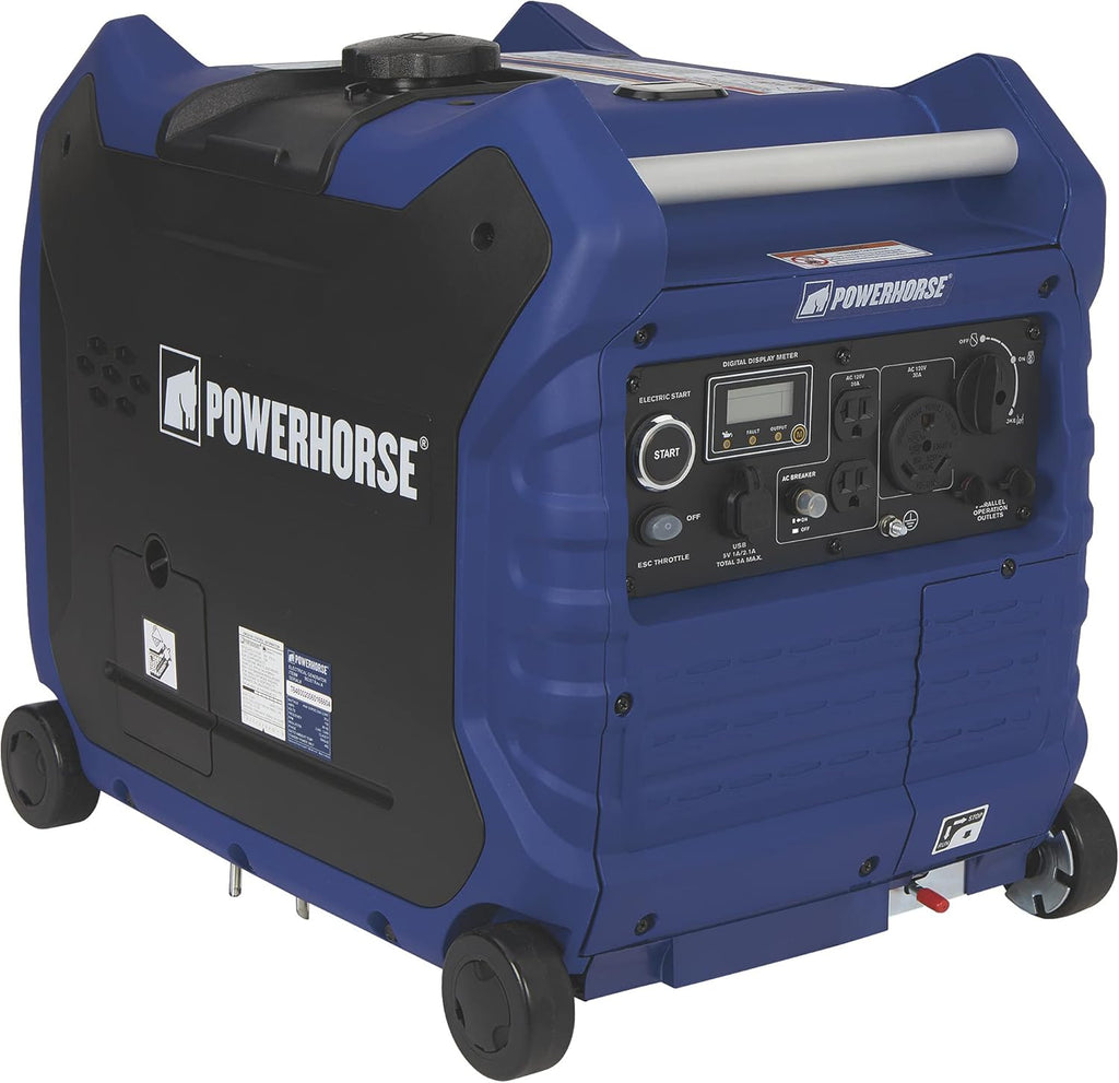 4500 Surge Watts 3500 Rated Watts Electric Start Inverter Generator Pack of 2 P37975