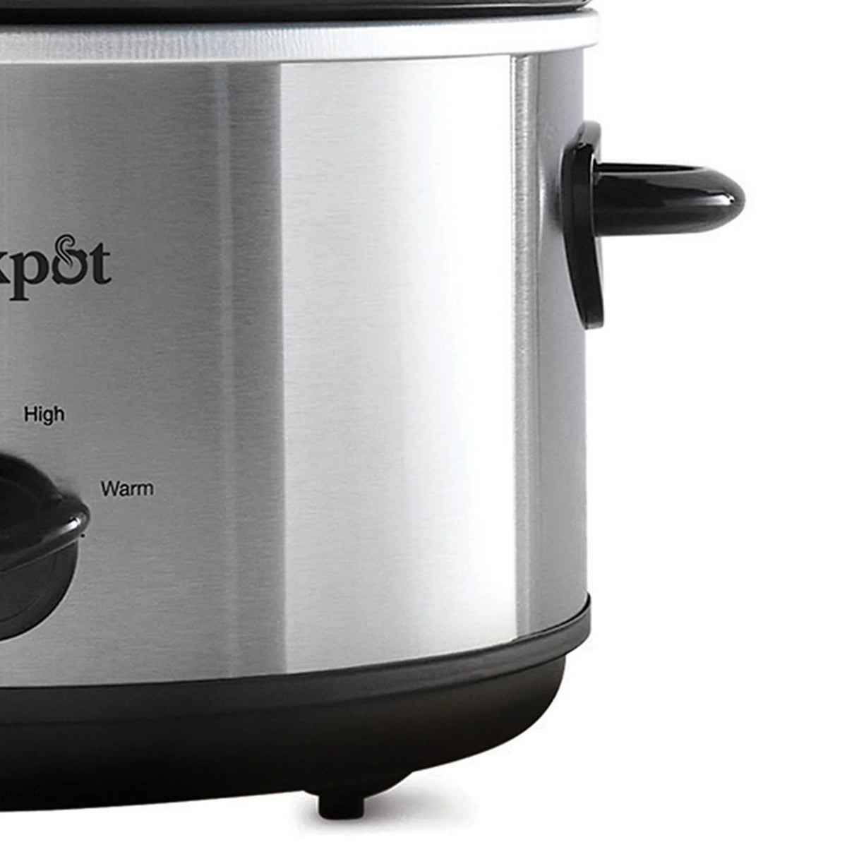 4.5 Quart Manual Slow Cooker Silver E811044