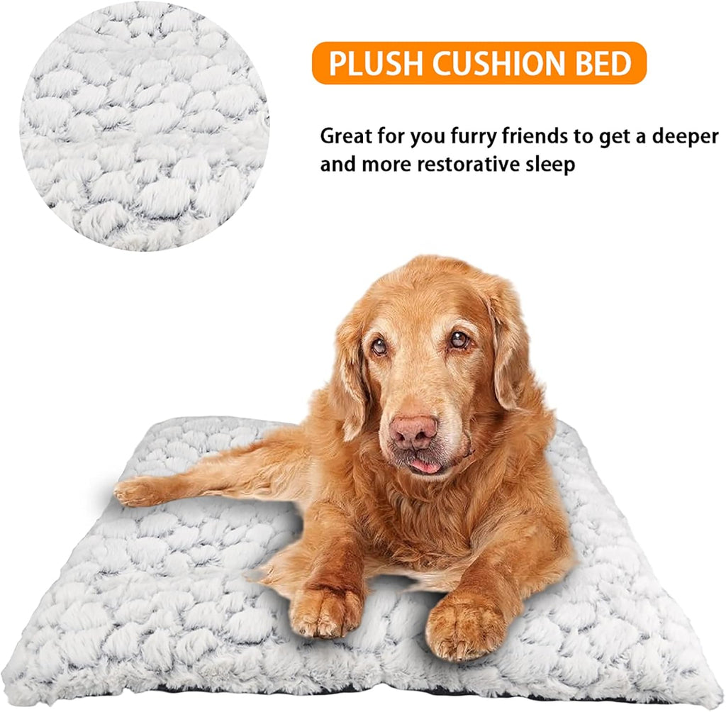 Ultra Soft Washable Anti-Slip Dog Crate Bed Pad M72237