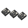Camera Battery 1025mAh 7.2V Li-Ion 3 Pack V722374