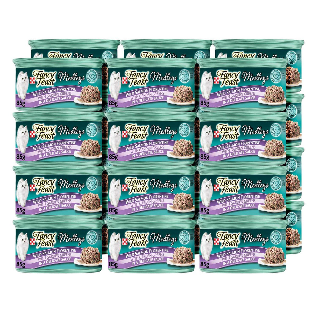 Medleys Wild Salmon Florentine Cat Food S608