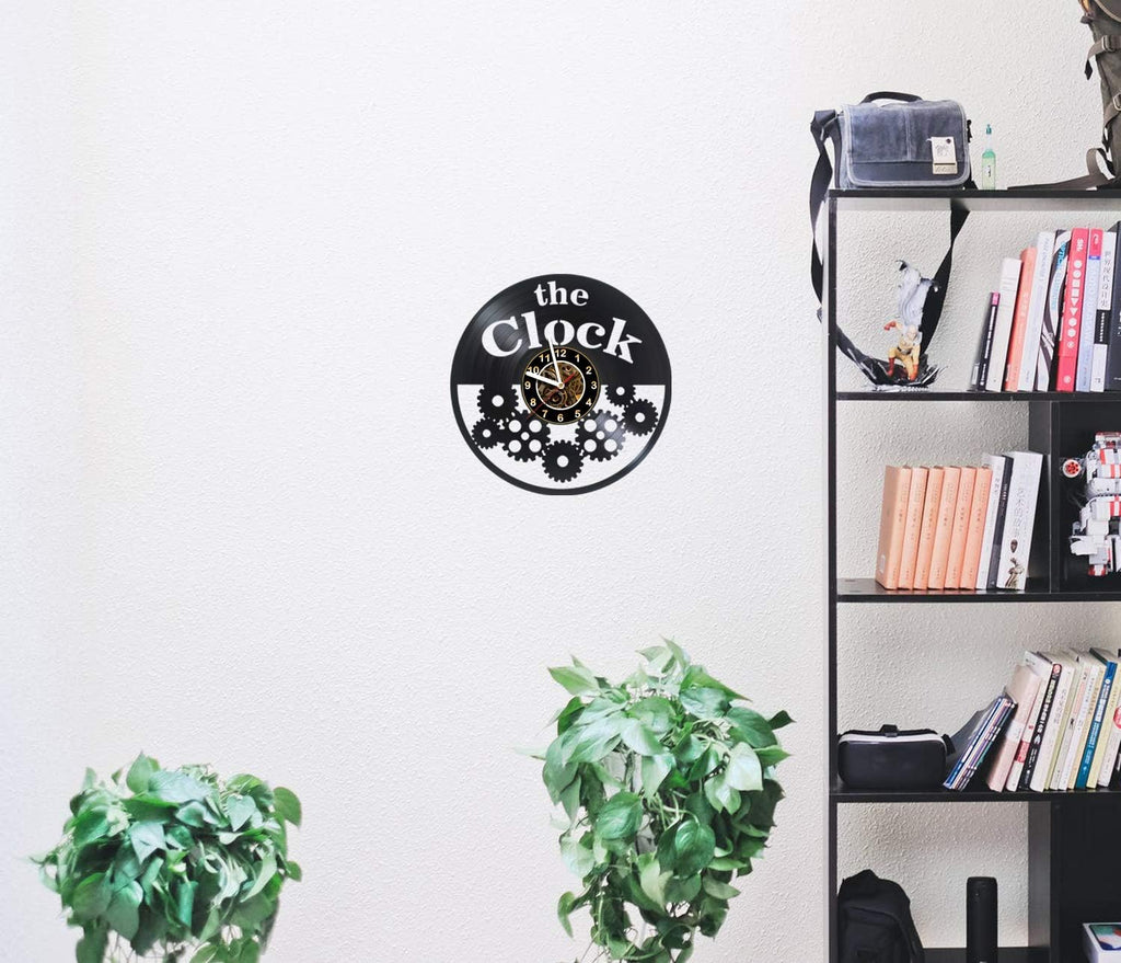 Vinyl Wall Clock S9157