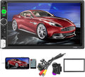 Double Din 7 Inch Touch Screen Bluetooth Car Stereo with Backup Camera G613