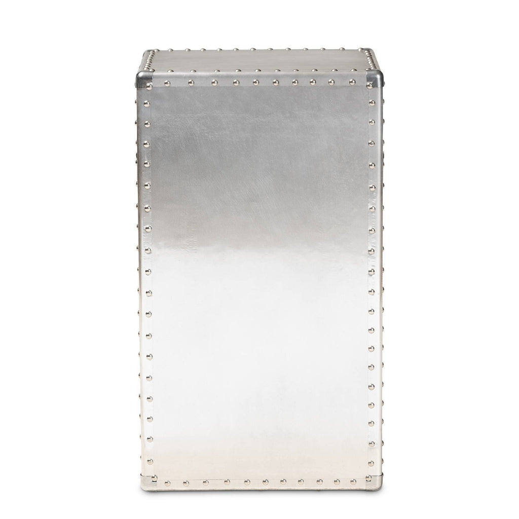 Metal 1-Door Accent Storage Cabinet Y607155