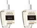 Set of 2 Vanilla Birch Wallflower Refill Fragrance Bulbs B939