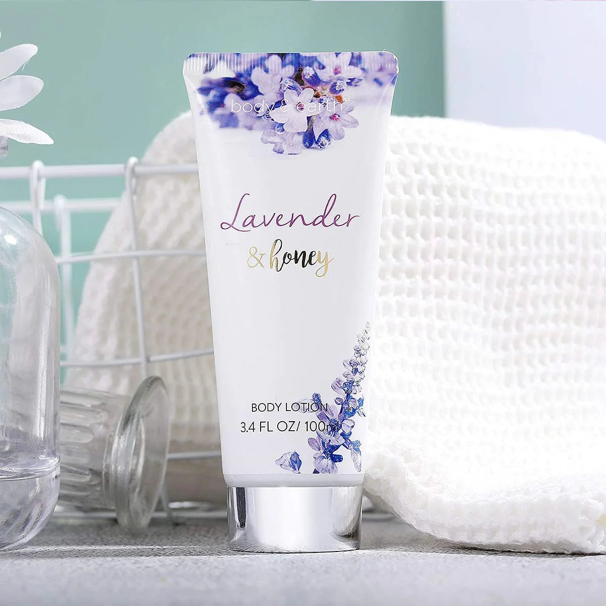 8 Pcs Lavender and Honey Spa Gift Sets Q68858
