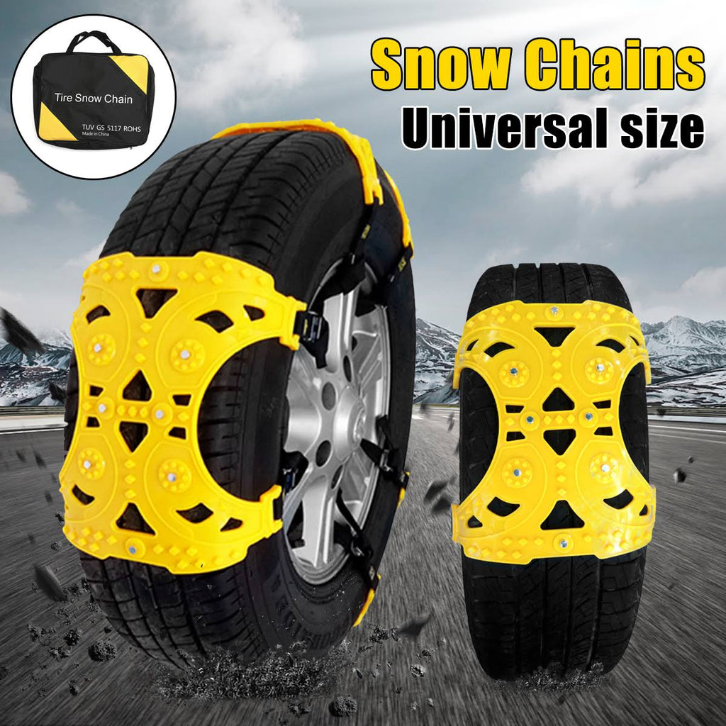 Patterned Snow Tire Chains 6 Pcs L4913
