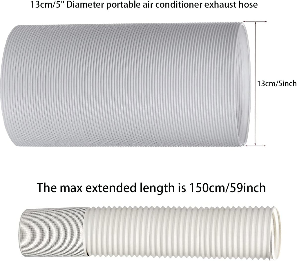 Portable AC Window Kit with 5.1” Exhaust Hose Z815894