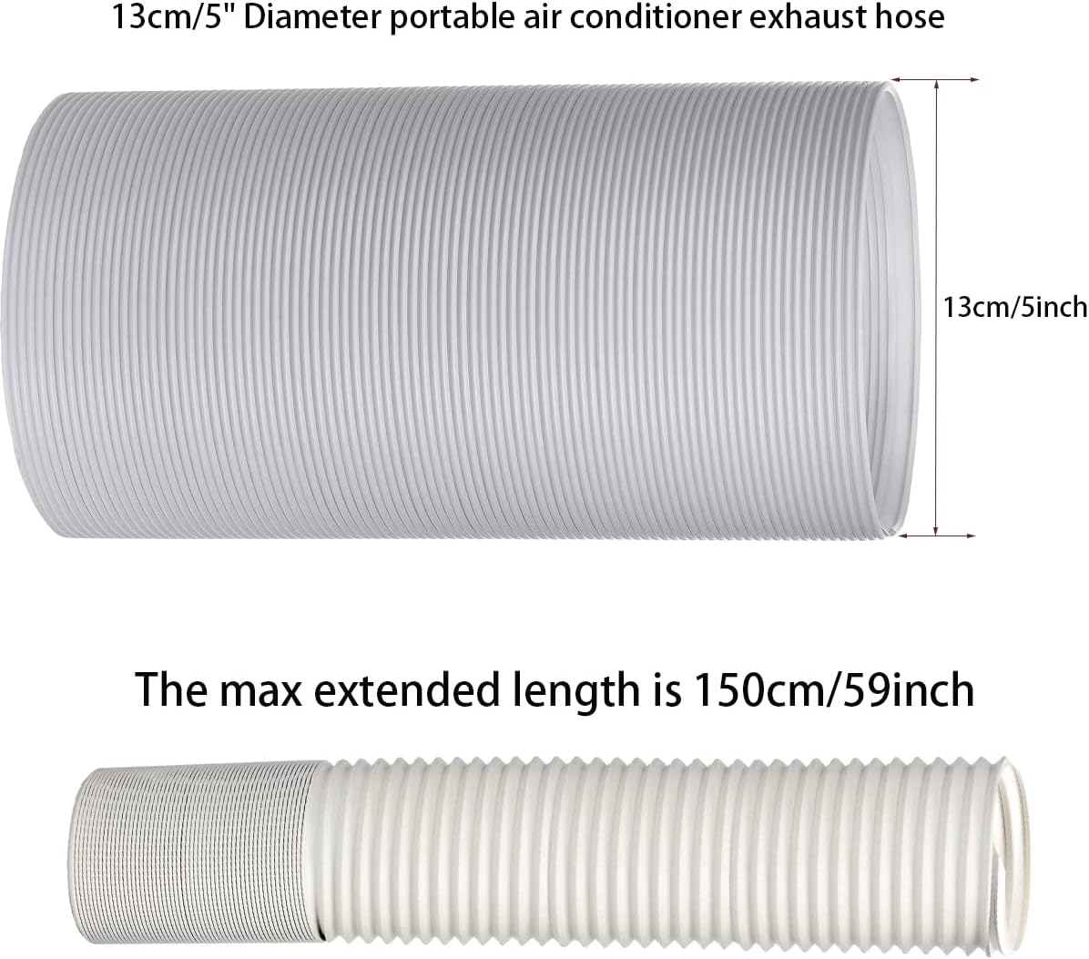 Portable AC Window Kit with 5.1” Exhaust Hose Z815894