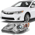 For Toyota Camry Chrome Clear Projector Headlight Driver Left Side Replacement Z7377