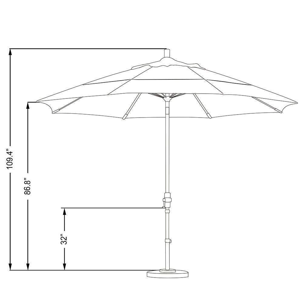 11' Patio Umbrella N372022