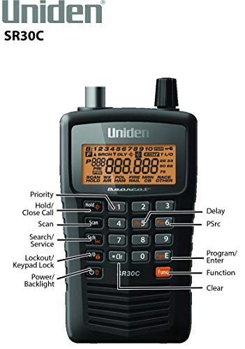 Uniden Bearcat Scanners and Alarm Clock Bundle H989