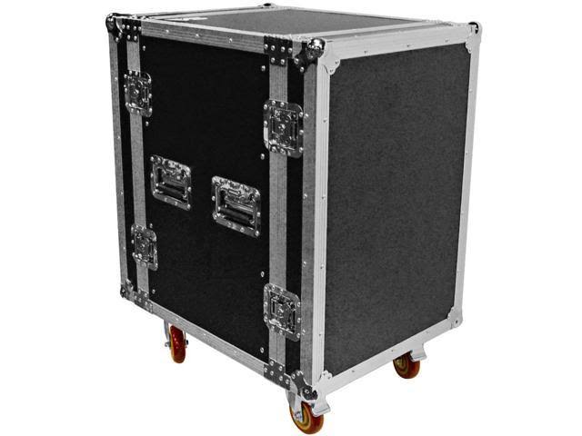 16 Space ATA Rack Case with 4 inch Casters M799065