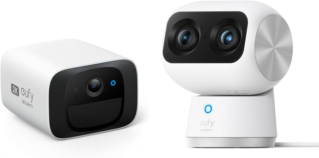 Wireless Outdoor Camera with 2K Resolution and Dual Cameras U95157