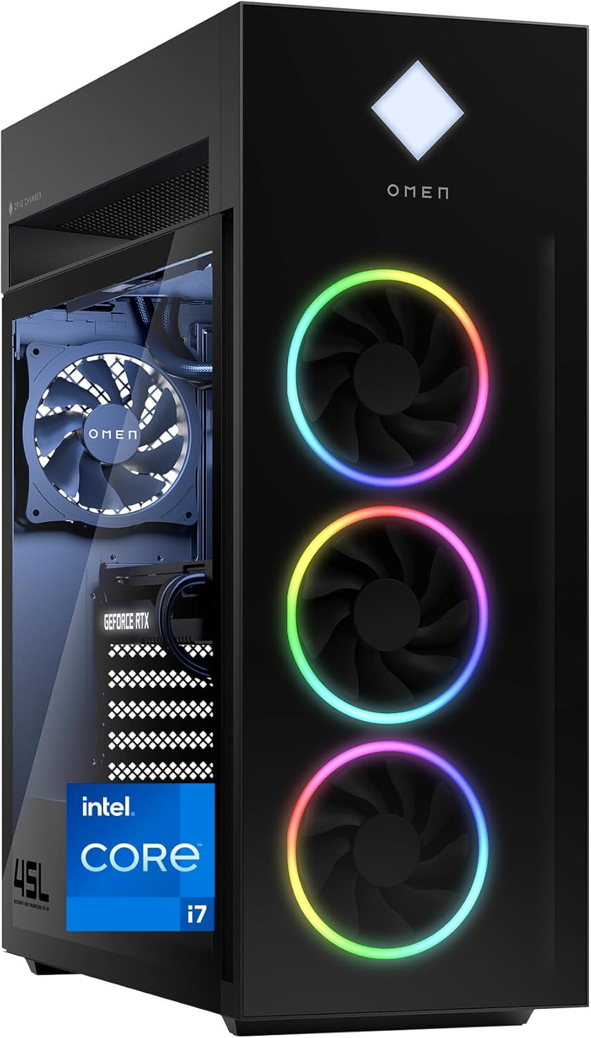 14th Generation Intel Core i7-14700K 32 GB RAM 1 TB Solid State Drive NVIDIA GeForce RTX 4070 SUPER Ti Graphics Windows 11 Pro Gaming Desktop D701