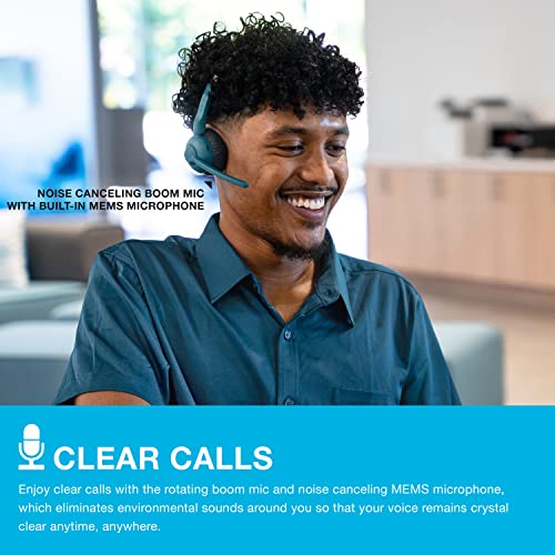 Teal On-Ear Wireless Headset with 50+ Hours Playtime Z989